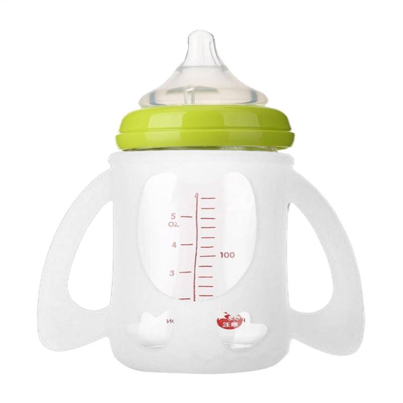 Silikongriffe für Babyflaschen,Babyflaschengriffe,Babyflaschenhalter Ergonomische Trinkbechergriffe - Wärmeisolierender Schnabeltassengriff, Wasserflaschengriff für Verschiedene Flaschen von Shenrongtong