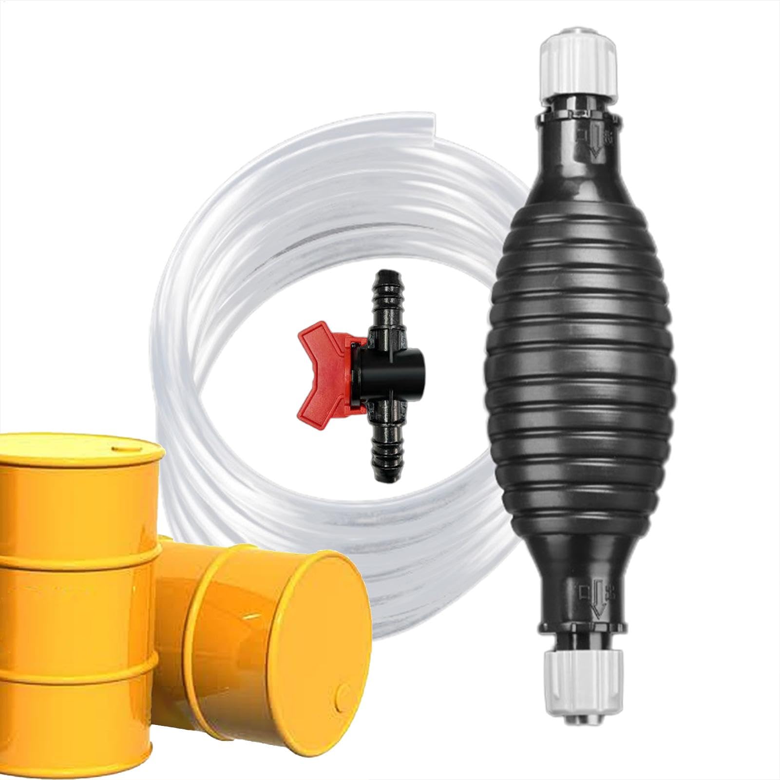 Siphon-Handpumpe, leicht, gute Abdichtung, manuelle und tragbare Handpumpe, Fass- und Handpumpe, flexibel, hochtemperaturbeständige Pumpe von Shenrongtong