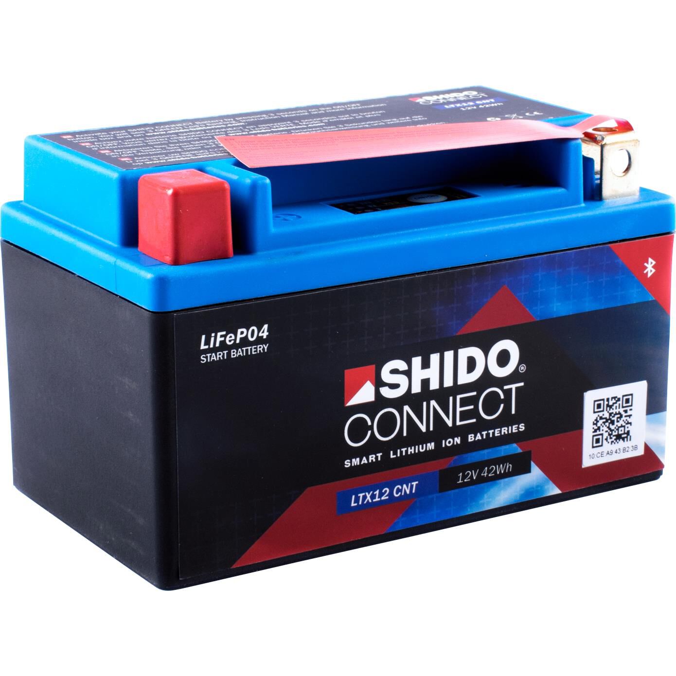 Shido Lithium Batterie Connect LTX12-BS, 12V, 4Ah (YTX12L-BS) von Shido