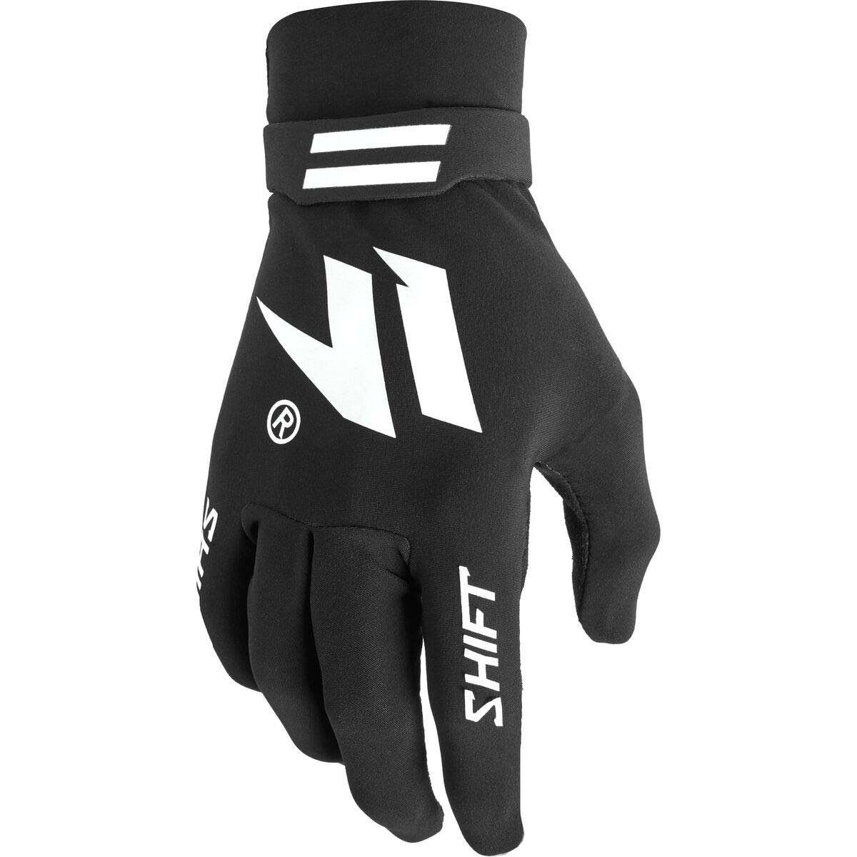 SHIFT Black Label 2021 unsichtbare Handschuhe (X-Large) (schwarz/weiß) von Shift