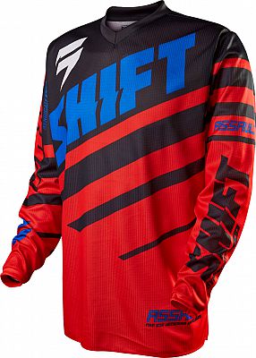 Shift Assault, Trikot - Race Schwarz/Rot - S von Shift