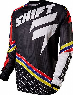 Shift Strike, Trikot - Stripe Schwarz - L von Shift