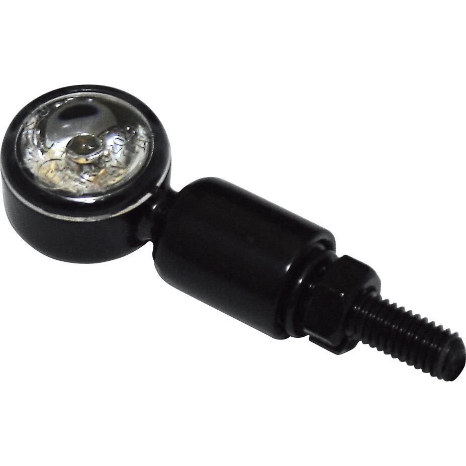 Shin Yo LED Blinkerpaar MC1 M6 Alu Ø20mm schwarz, klares Glas von Shin Yo