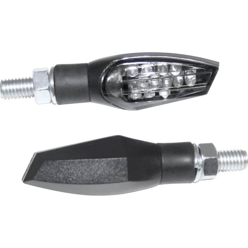 Shin Yo LED Blinkerpaar Nova M8 schwarz, getöntes Glas von Shin Yo