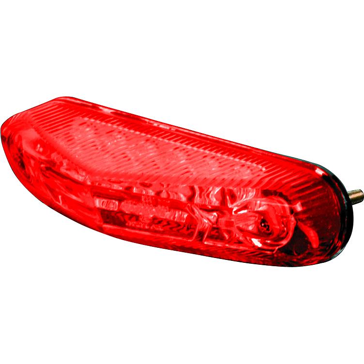 Shin Yo LED Rücklicht 84x22x39mm mit Nr.-Beleuchtung rotes Glas von Shin Yo