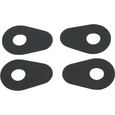 Shin Yo Montageplatten für Blinker Alu 39x27mm für Yamaha von Shin Yo