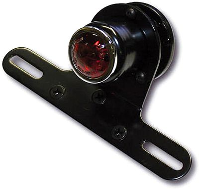 Shin Yo Old-School Typ 4, LED Rückleuchte - Schwarz/Verchromt Rot von Shin Yo