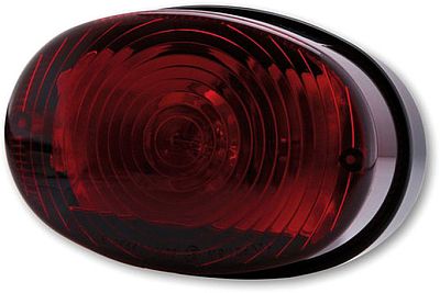 Shin Yo Oval, Rückleuchte - Schwarz Rot von Shin Yo