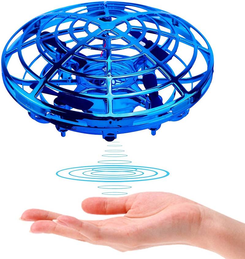 ShinePick UFO Mini Drohne, Kinder Spielzeug Handsensor Quadcopter Infrarot-Induktions-Flying Ball Fliegendes Spielzeug Geschenke für Jungen Mädchen Indoor Outdoor Fliegender Ball von ShinePick