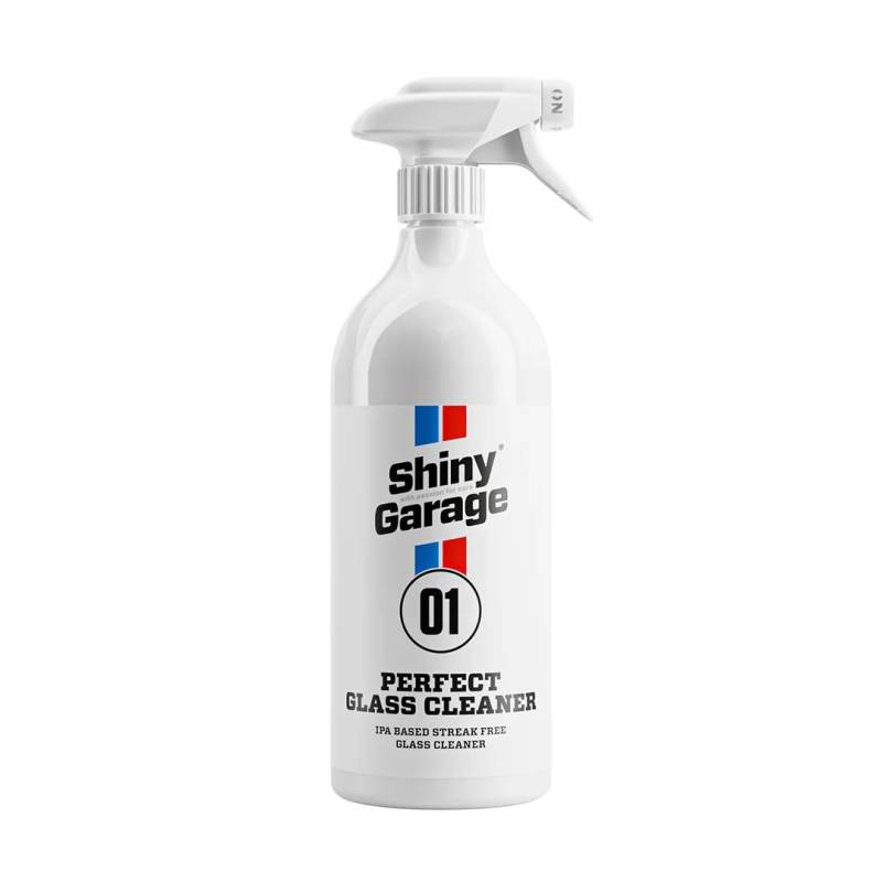 Shiny Garage Perfect Glass Cleaner 1L – Glasreiniger ohne Ammoniak, streifenfrei & einfach anzuwenden – langsame Verdunstung für perfekte Politur – Apfelduft – für Innen- & Außenscheiben von Shiny Garage