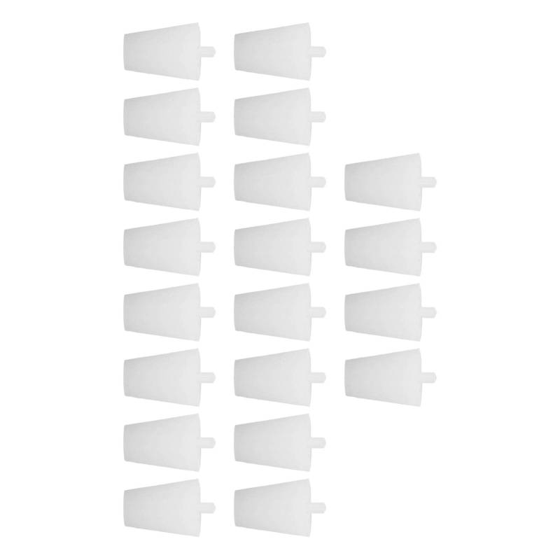 Konischer Silikonstopfen, ausgezeichneter 20-teiliger, hochtemperaturbeständiger, Leichter Silikon-Konusstopfen zum Galvanisieren zum Lackieren von Shipenophy