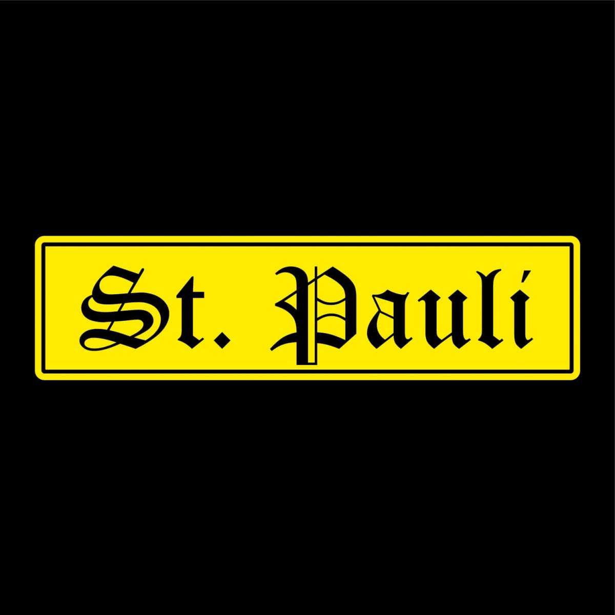 Shirtblaster St. Pauli Auto Aufkleber Sticker 5cm x 19cm von Shirtblaster