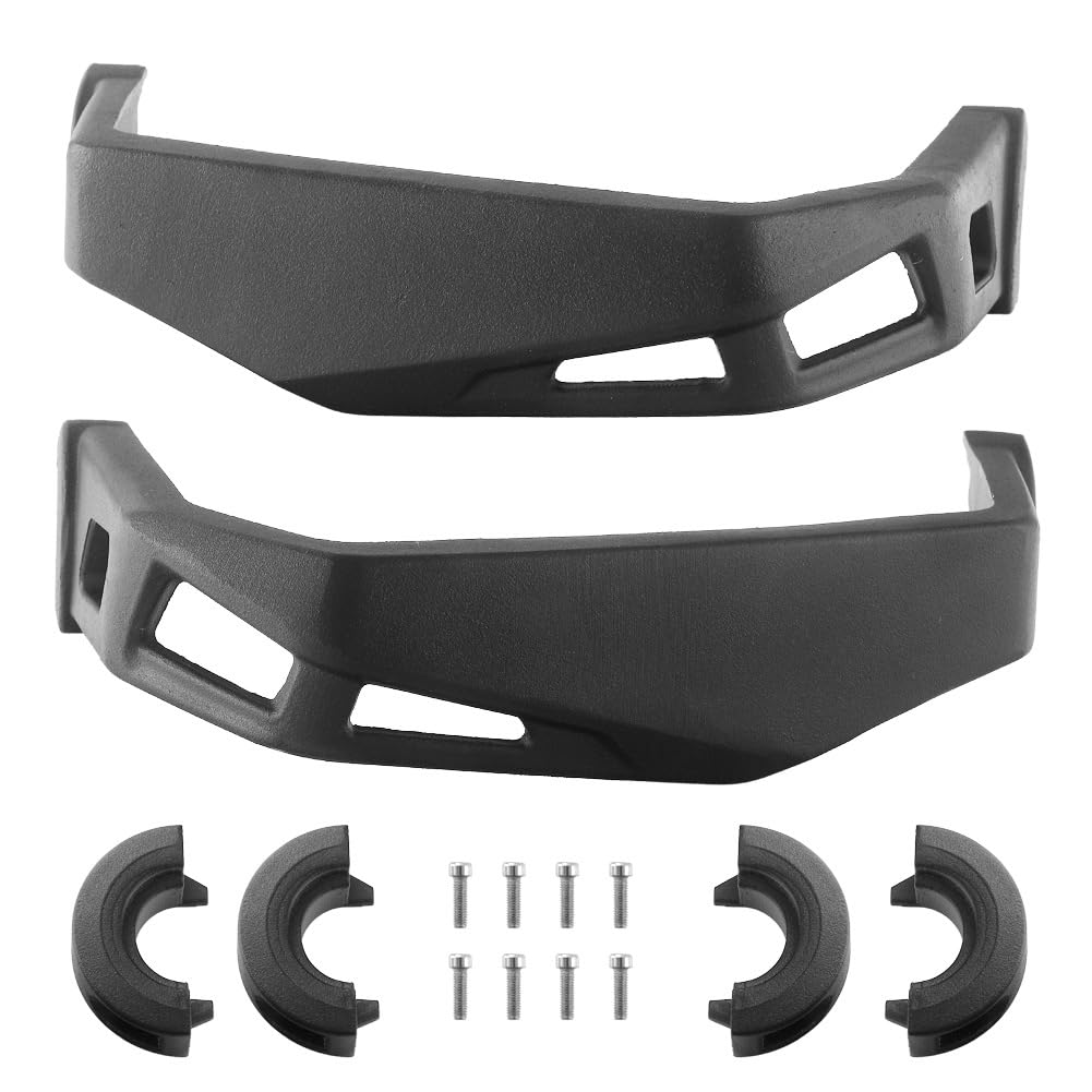 Shkalacar 2-teiliges Motorrad Handprotektoren Set, Hand Brush Guards aus Aluminium Kompatibel mit Ryker 600 900 SportRally Allen Modellen von Shkalacar