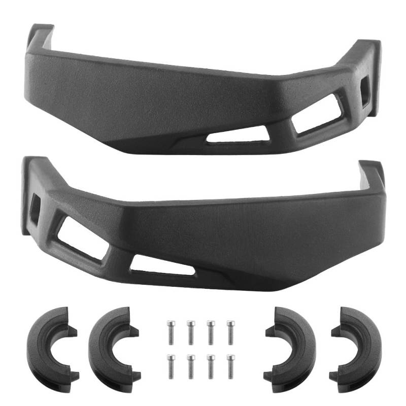 Shkalacar 2-teiliges Motorrad Handprotektoren Set, Hand Brush Guards aus Aluminium Kompatibel mit Ryker 600 900 SportRally Allen Modellen von Shkalacar