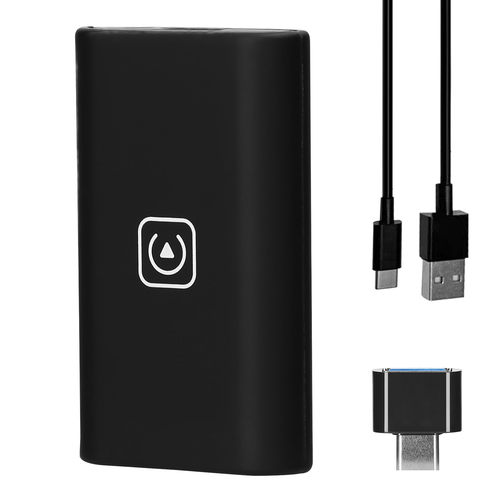 Shkalacar 4in1 Auto Wireless Adapter, CarPlay Androids Adapter für Wired CarPlay, mit OS/Androids Mirror Phone Link, 5G WiFi BT-Verbindung, USB Plug, Auto Car Dongle für Phone von Shkalacar