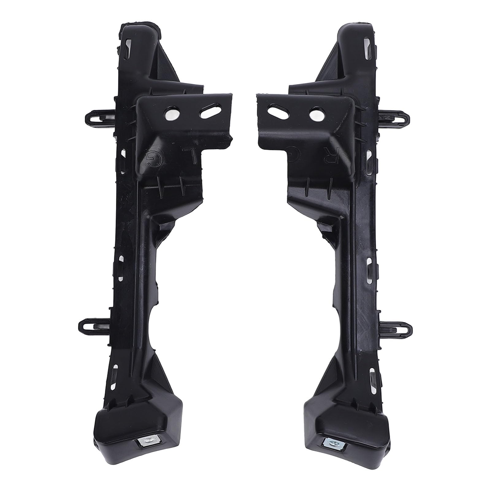 Shkalacar Frontstoßstangenhalterung Links Rechts, Frontbumperrrträger Hohe Abdeckung Stützhalterung 84293394, Auto Frontbumper Support Bracket für Fahrzeugmaterial von Shkalacar