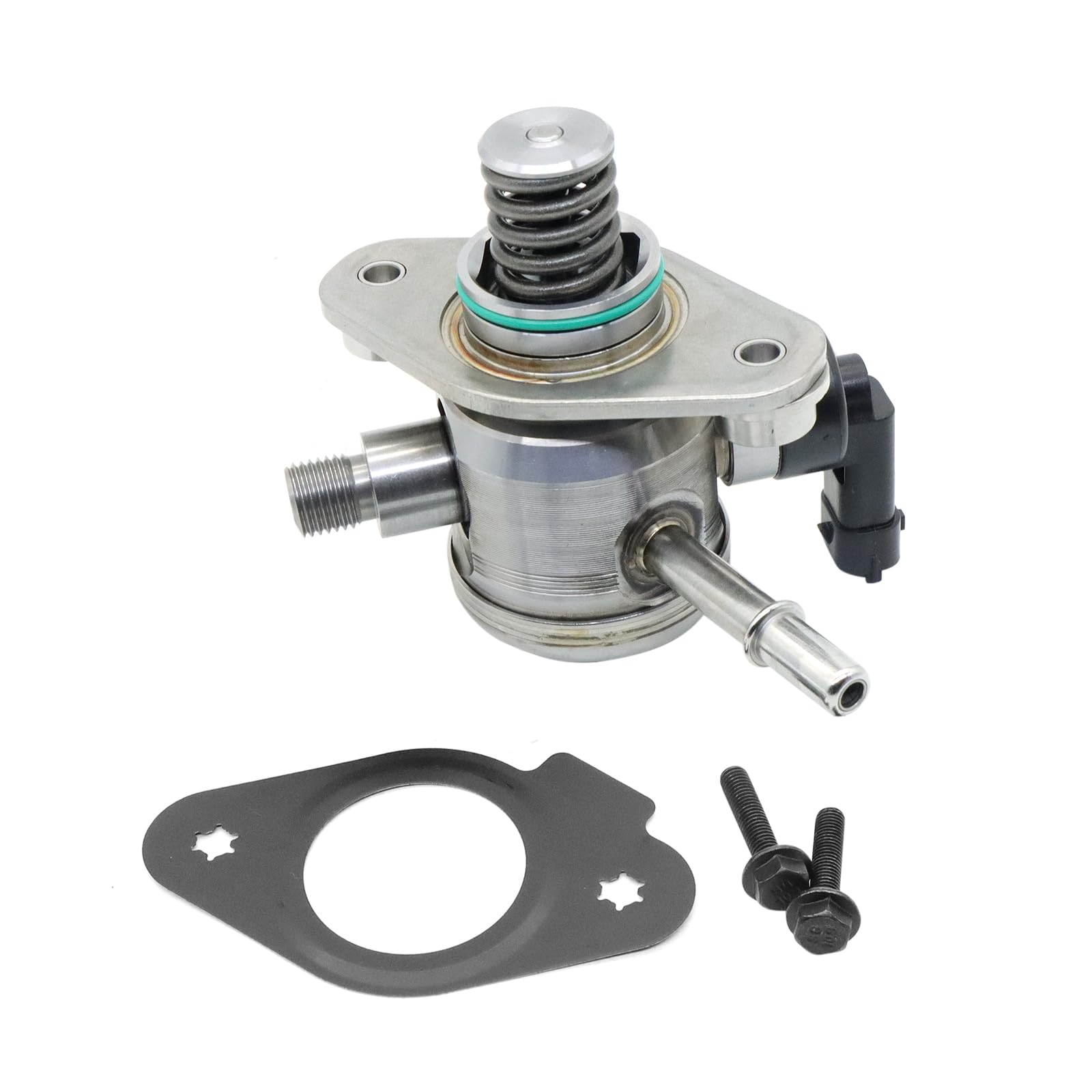 Shkalacar Hochdruck Kraftstoffpumpe mit Dichtung und Bolzenersatz für Buic k Chev rolet GM C 2.4L 2010-2017, OEM: 12641847 von Shkalacar