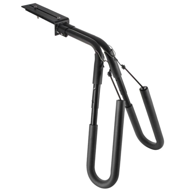 Shkalacar Surfboard Bike Rack, Fahrrad-surfbrettständer Sets Mount to Seat Posts, Leichter Aluminium-Surfbrettträger für Sport im Freien(schwarz) von Shkalacar