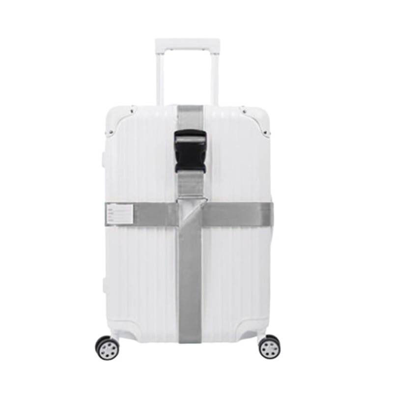 Verstellbare Gepäckgurte, Nylon-Reisetaschengurte für Reisekoffer, halten Ihre Sachen sicher und an Ort und Stelle von Shntig