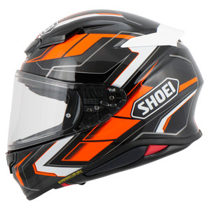 Sheoi NXR 2 Prologue TC-8 Integralhelm Orange Schwarz Weiss Shoei von Shoei