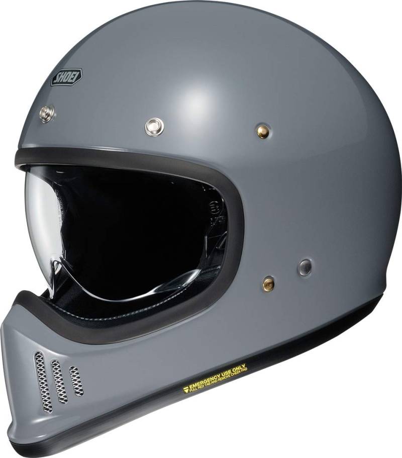 Shoei EX-ZERO BASALT GREY LARGE HELMET von Shoei