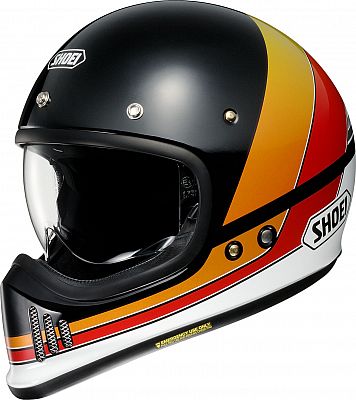 Shoei EX-Zero Equation, Motocrosshelm - Schwarz/Orange/Rot - S von Shoei