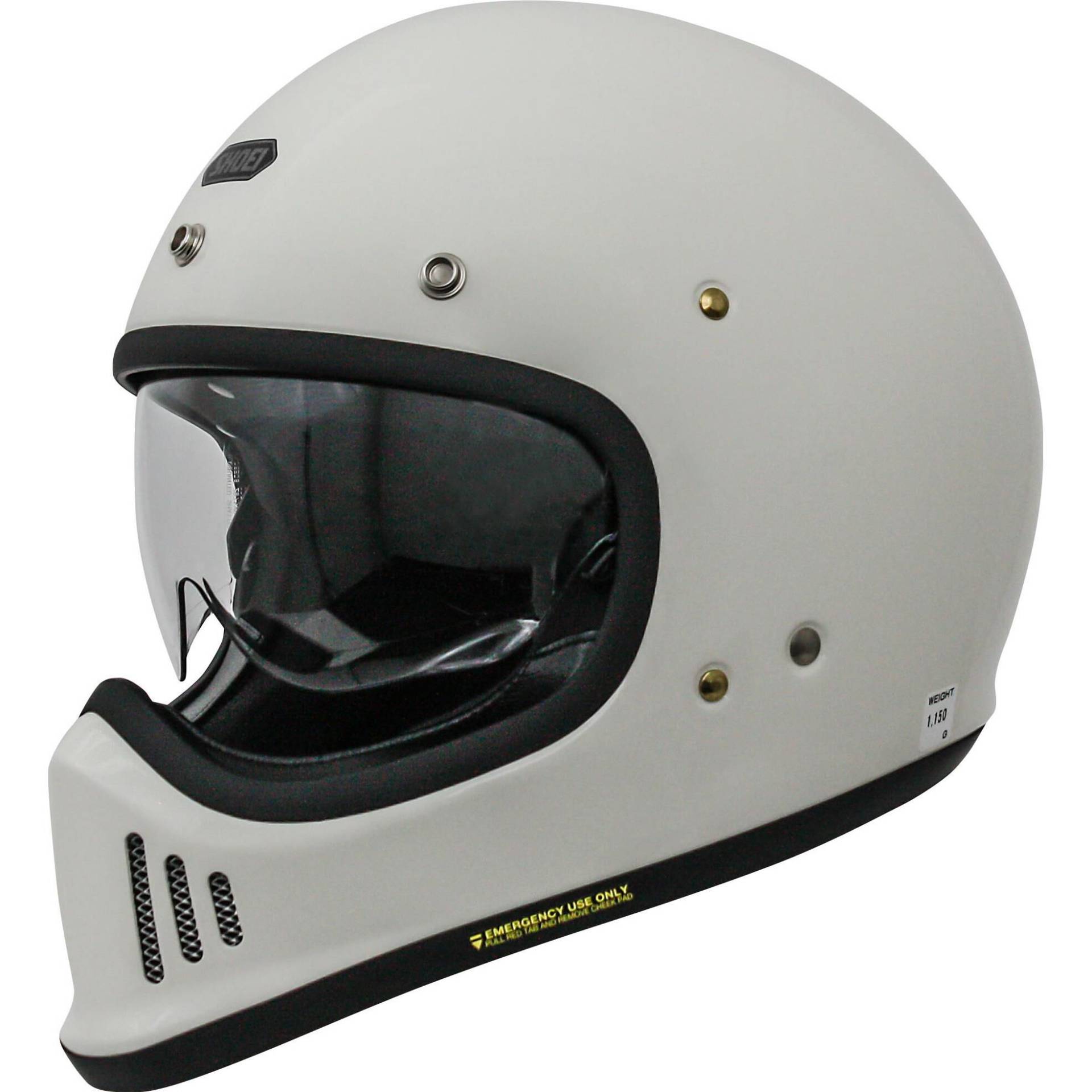 Shoei EX-Zero weiß XS von Shoei