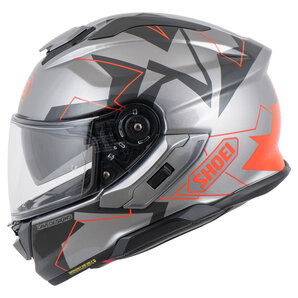 Shoei GT-Air 3 MM93 Grip TC-1 Integralhelm Schwarz Grau Rot von Shoei