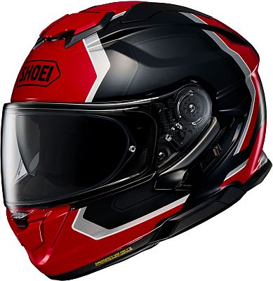 Shoei GT-Air 3 Realm, Integralhelm - Rot/Schwarz/Weiß - XS von Shoei