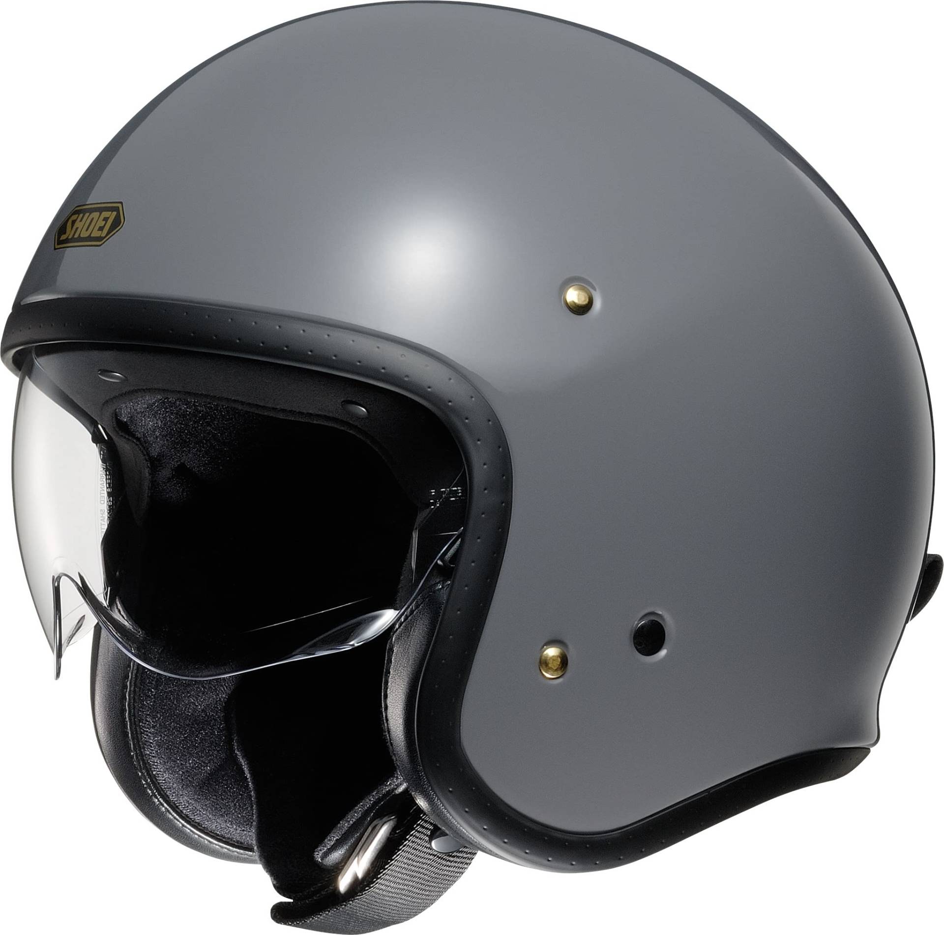 Shoei J.O Basalt Grey Open Face Helm Jethelm Motorradhelm, L von Shoei