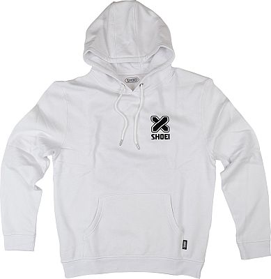 Shoei Logo X, Kapuzenpullover Unisex - Weiß/Schwarz - S von Shoei