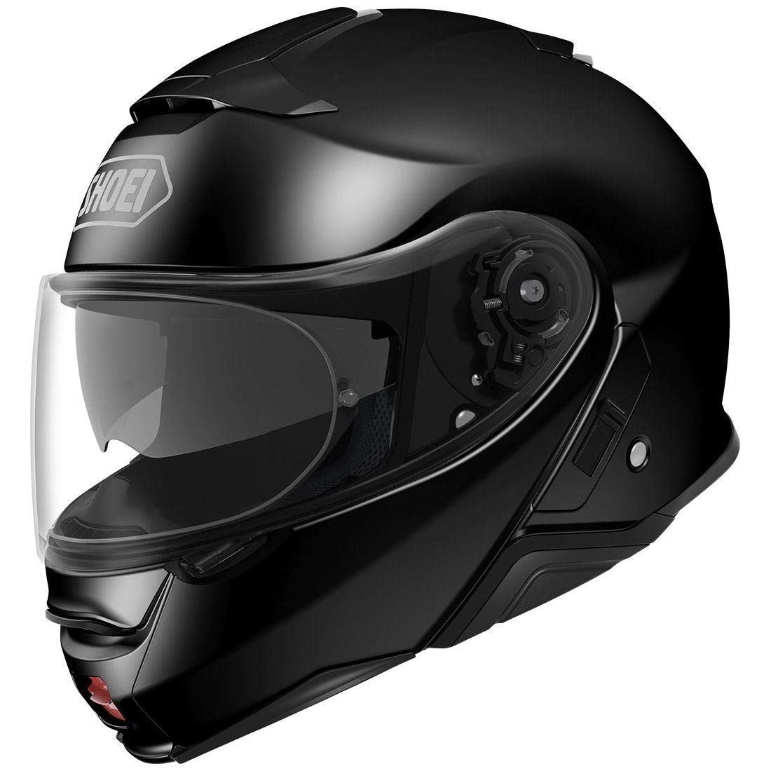 Shoei Motorrad-Klapphelm Neotec 2 Plain Schwarz (X-Large, Schwarz) von Shoei