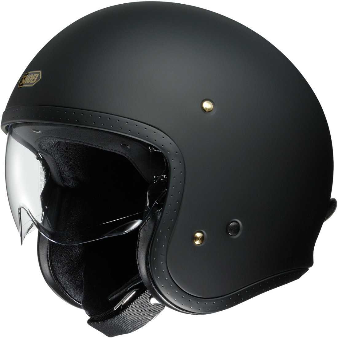 Shoei Motorradhelm J.O Jethelm matt schwarz Gr.S von Shoei