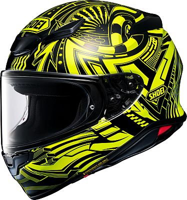 Shoei NXR2 Beaut, Integralhelm - Neon-Gelb/Weiß/Schwarz - S von Shoei