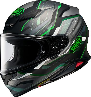 Shoei NXR2 Capriccio, Integralhelm - Matt Schwarz/Grün/Grau - L von Shoei