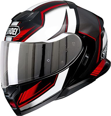 Shoei Neotec 3 Grasp, Klapphelm - Schwarz/Weiß/Rot - XS von Shoei