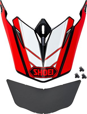 Shoei VFX-WR/ VFX-WR 06, Helmschirm - Rot von Shoei