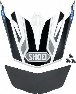 Shoei VFX-WR Allegiant, Helmschirm - Weiß/Schwarz/Grau von Shoei