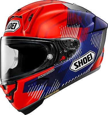 Shoei X-SPR Pro Marquez 8, Integralhelm - Rot/Dunkelblau - L von Shoei