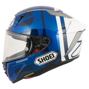 X-SPR Pro A.Marquez73 V2 TC-2 Integralhelm Blau Schwarz Weiss Shoei von Shoei