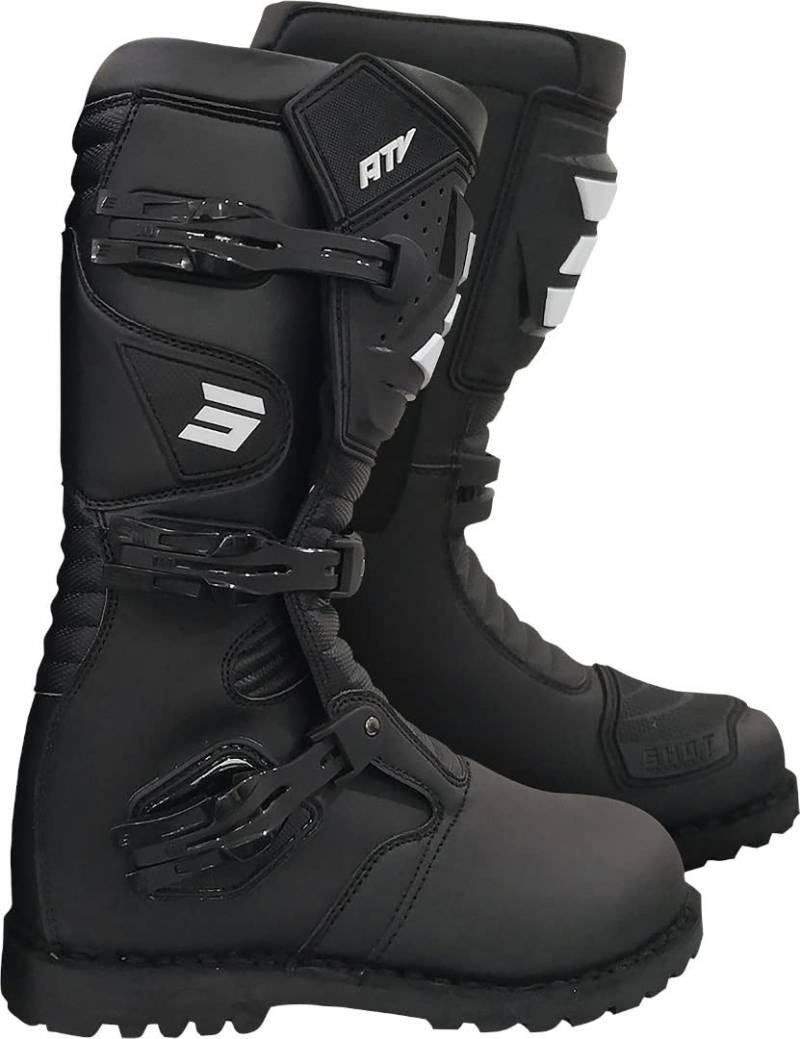 Shot ATV 2.0 WP Motocross Stiefel (Black/White,43) von Shot Race Gear