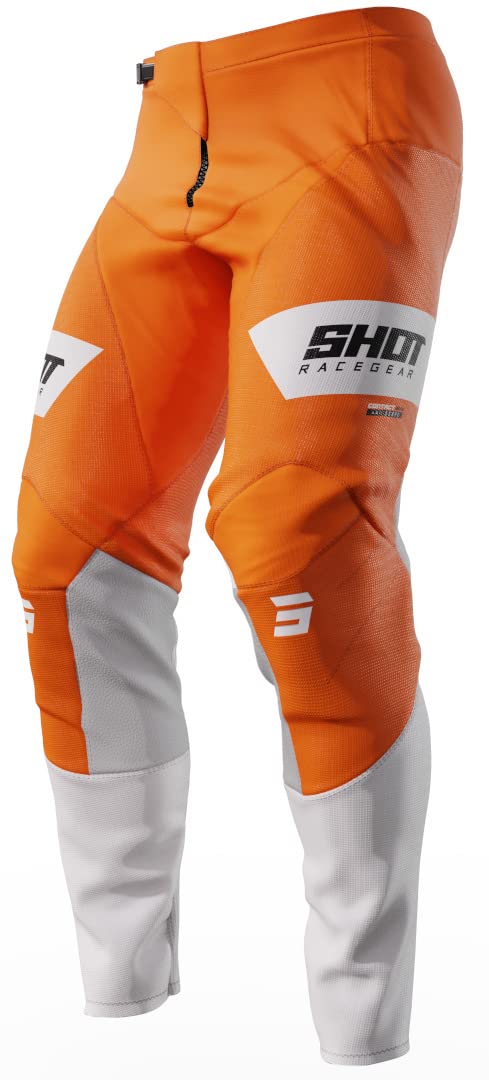 Shot Contact Scope Motocross Hose (Orange/White,40) von Shot Race Gear