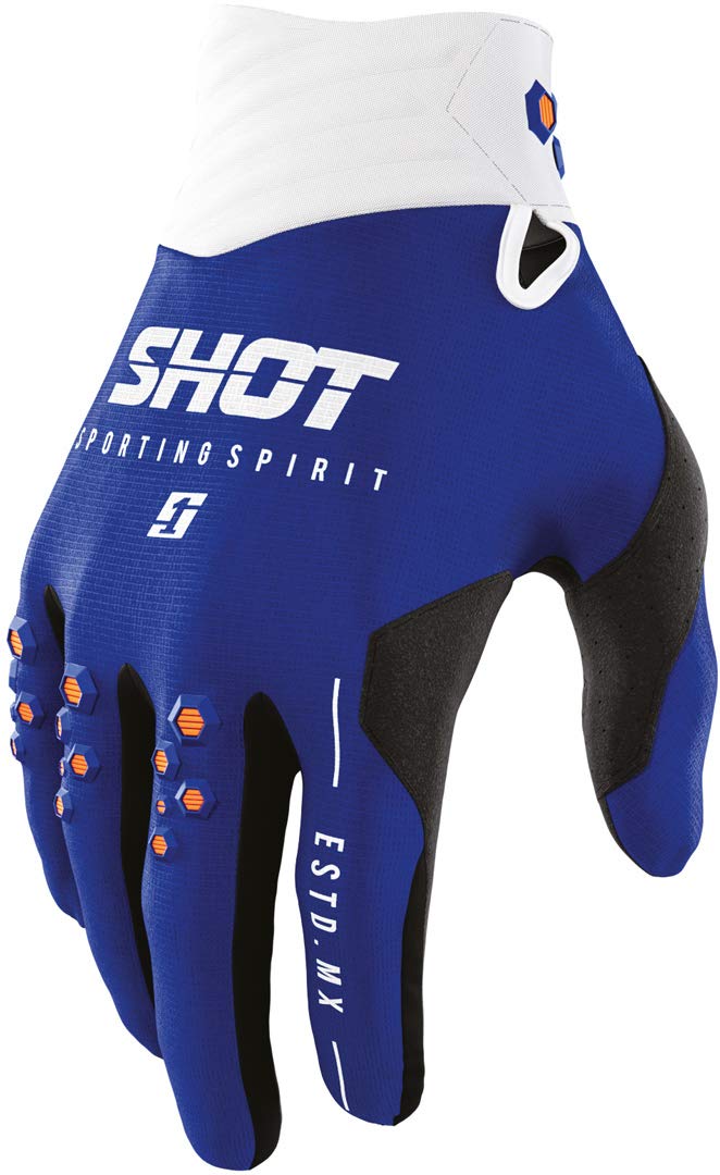 Shot Contact Spirit Motocross Handschuhe, blau, 8 von Shot Race Gear