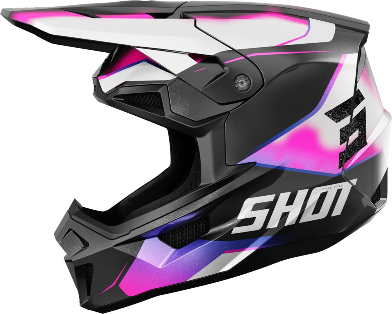 Shot Lite Astral Motocross Helm, bunt, M (57/58) von Shot Race Gear