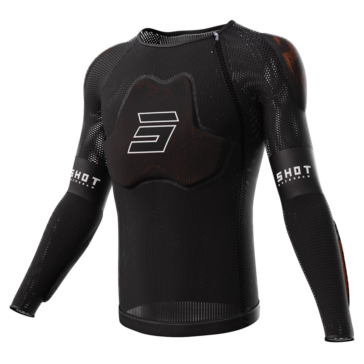 Shot Protektorjacke Race D30 Schwarz Gr. L von Shot Race Gear