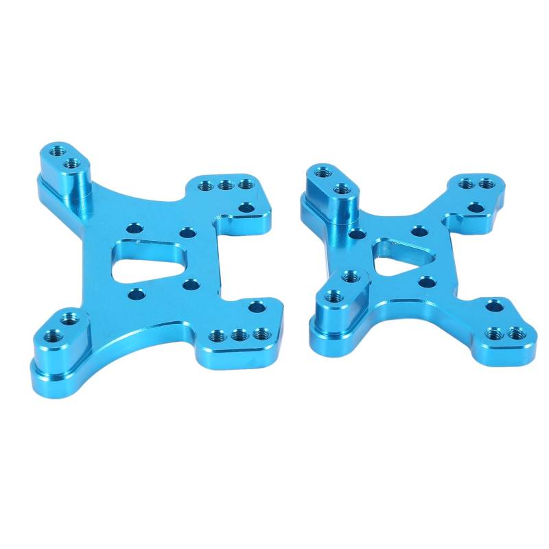 Shovelmty 144001 Teil Shock Tower Board Set Vorne und Hinten ZubehöR Teile für 144001 1/14 4WD RC Auto, Blau von Shovelmty