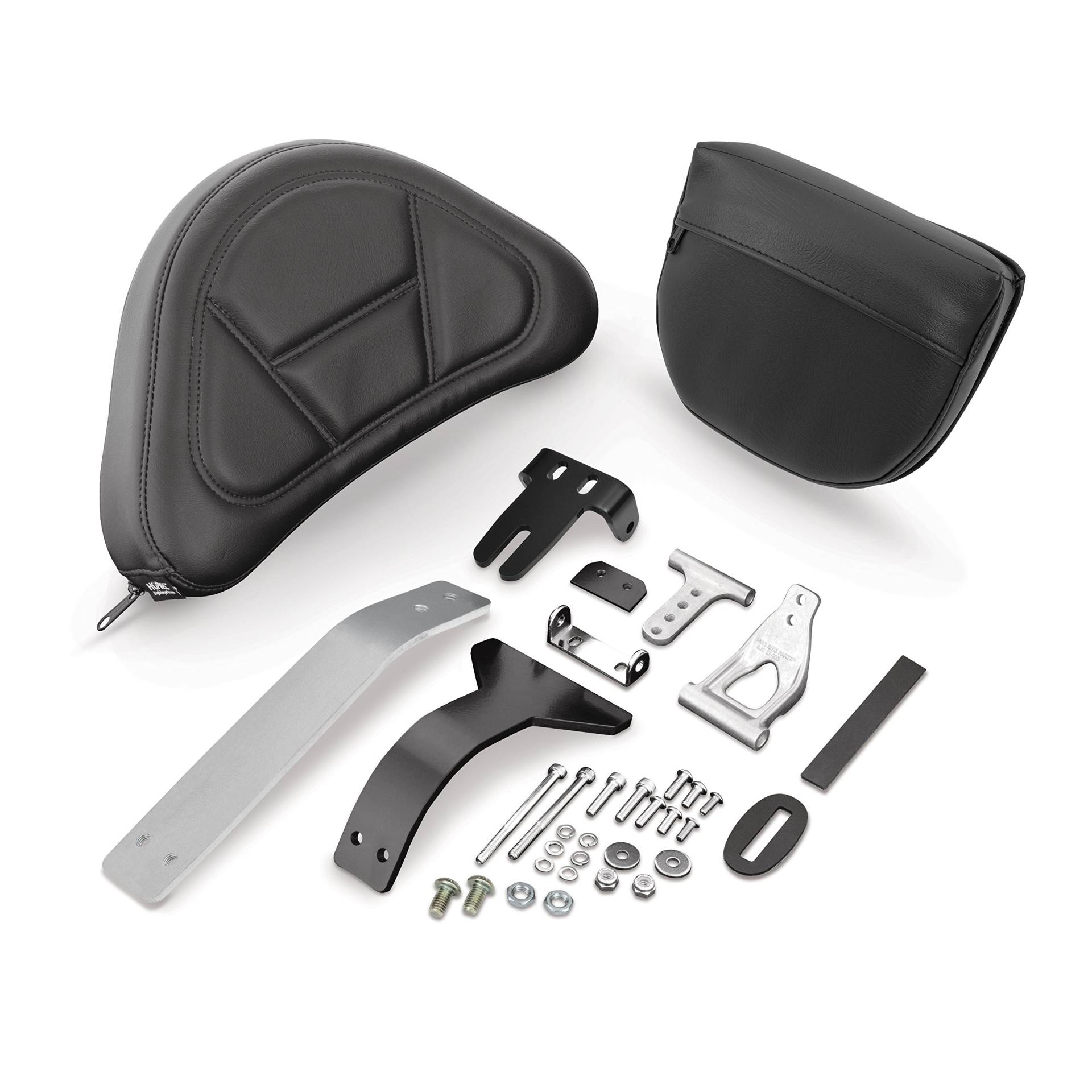 Show Chrom 52-797A Motorrad Smart Mount abnehmbare Rückenlehne für Honda Goldwing GL1800 2001-17, stufenlos verstellbar von Show Chrome Accessories