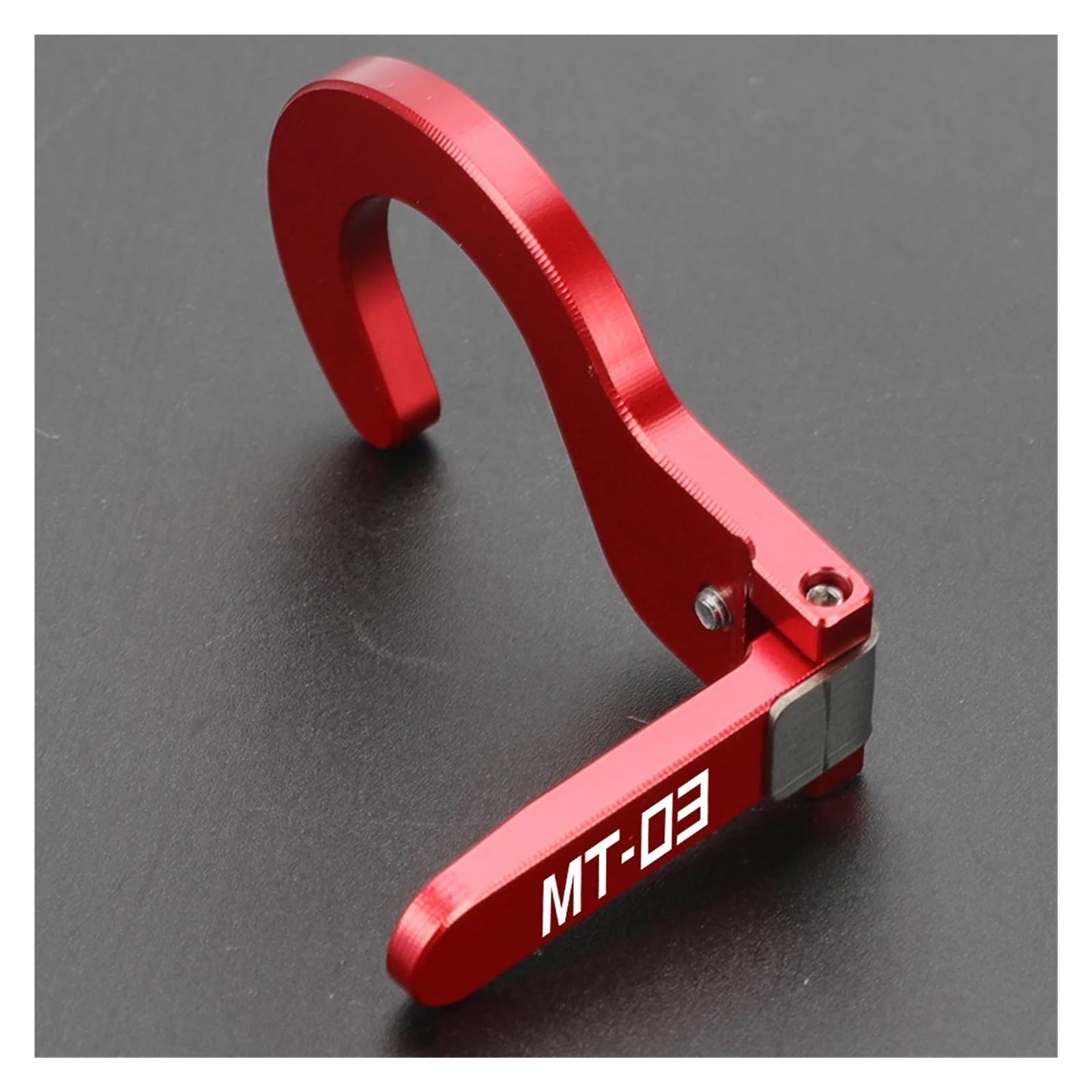 Hupenverlängerungsschalter FÜR MT03 MT 03 MT Mt 03 2005-2020 2021 2022 2023 2024 Motorrad Schalter Taste Abdeckung Horn Taste Shell Verlängerung Halterung(Red with logo) von SiMuRYP