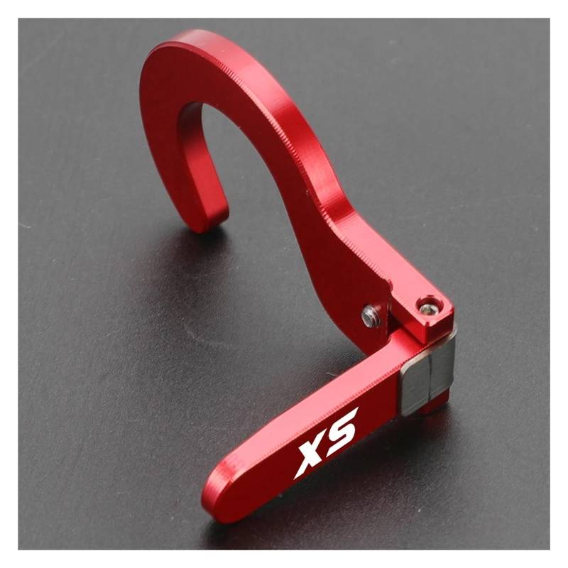 Hupenverlängerungsschalter FÜR XS250SE XS400C XS650SE XS750SE XS850 XS 1100 1100S Motorrad Schalter Taste Abdeckung Horn Taste Shell Verlängerung Halterung(Red with logo) von SiMuRYP