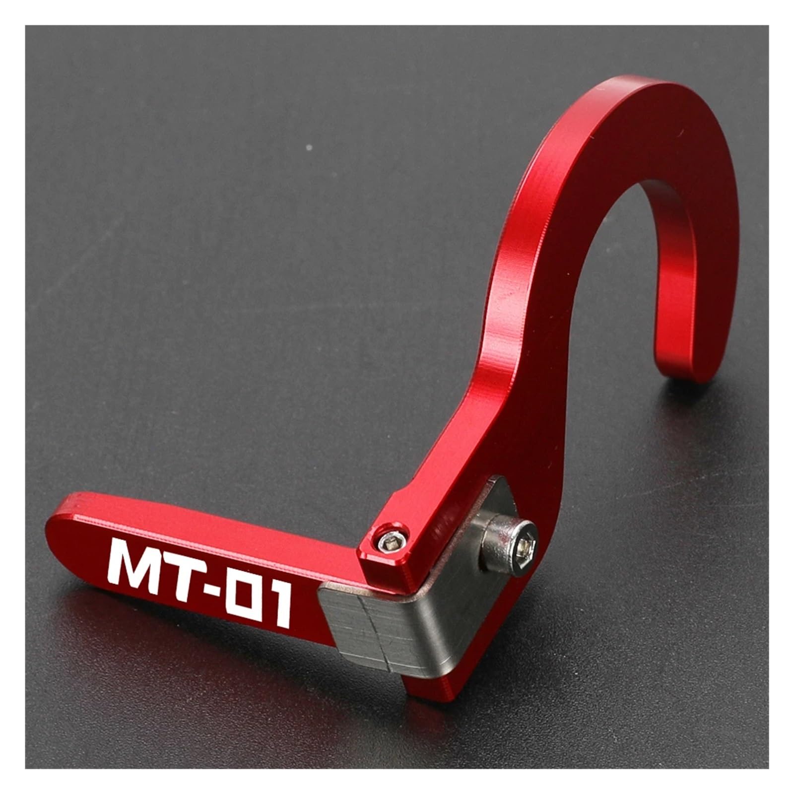 Hupenverlängerungsschalter Für MT-01 2004-2009 2005 2006 2007 2008 MT01 MT 01 Universal Motorrad Hupe Schalter Taste Shell Verlängerung Halterung Teile(Red-with logo) von SiMuRYP